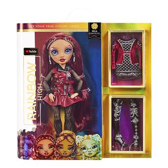 Zapf Creation 578291EUC - Rainbow High CORE Fashion Doll S4- Mila Berrymore Burgundy