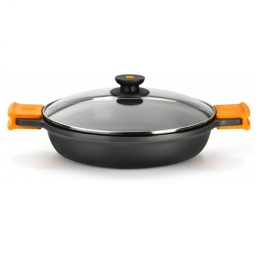 BRA Efficient 24cm Low Casserole with Lid
