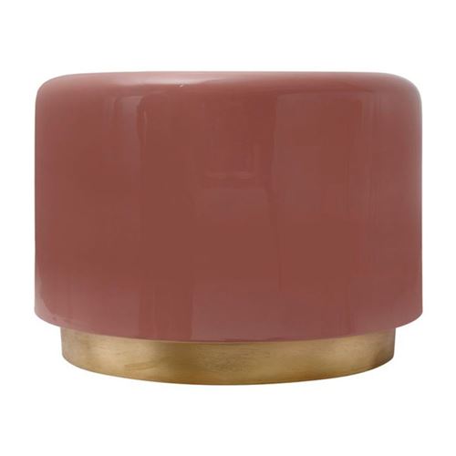 Non Communiqué Rose Table D'appoint Basse "Louana" 51Cm