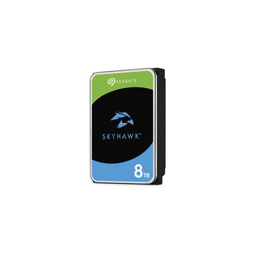 Seagate Skyhawk St8000Vx010 - Disque Dur - 8To - Interne - 3.5" - Sata 6Gb/S - Mémoire Tampon : 256 Mo - Avec 3 Ans De Seagate Rescue Data Recovery
