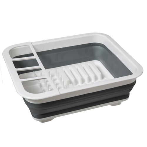 Non Communiqué Gris Five Simply Smart - Égouttoir En Silicone "Rétractable" 35Cm