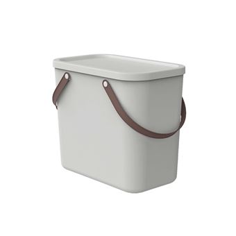 Bac de tri Rotho Albula Conteneur de stockage de 25 litres - blanc - 1