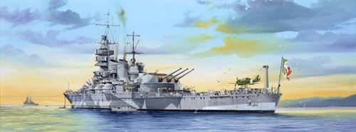 Maquette bateau Trumpeter RN ROMA- 1/350 - Maquette de bateau