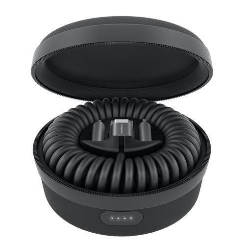 Batterie de secours et C&acirc;ble tout-en-un Noir Allroundo - Neuf