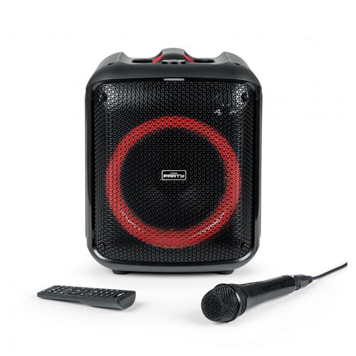 Bigben Party Max - Haut-Parleur - Pour Utilisation Mobile - Sans Fil - Bluetooth - 200 Watt - Noir