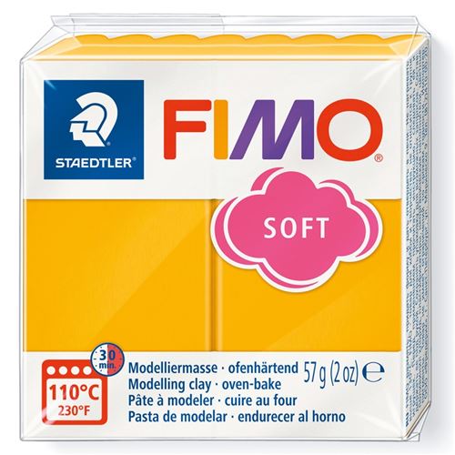 Pâte Fimo Soft - Mangue caramel 10 - 57 g