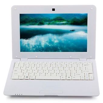 192 01 Sur Ordinateur Pc Portable Mini Android Netbook 10 Pouces Dual Core Wifi Rj45 Hdmi Usb 4go Blanc Yonis Ordinateur Portable Achat Prix Fnac
