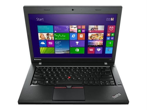 Lenovo Thinkpad L450 20Ds - Intel Core i5 - 5300U / Jusqu'À 2.9 Ghz - Vpro - Win 7 Pro 64 Bits (Comprend Licence Windows 8,1 Pro 64 Bits) - Hd Graphics 5500 - 4 Go Ram - 500 Go Hdd - 14" Ips 1920 X 1080 (Full Hd) - Wi-Fi 5 - Clavier : Allemand
