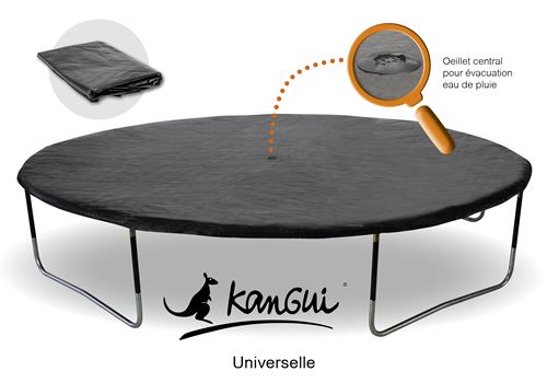 Kangui   Bâche de protection adaptable à tous trampolines de diamètre 300 cm