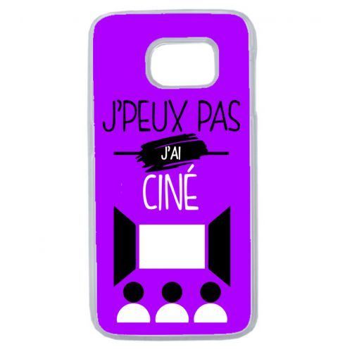 Coque transparente galaxy s6 edge+ plus j peux pas j ai cin 7