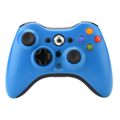 Manette sans fil pour manette de jeu XBox 360 Gamepad pour XBox 360 pour Win / XP / MAC (bleu)