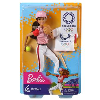 Poupée Barbie JO Softball