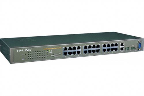 TP-LINK TL-SL3428 - switch - 24 poorten - Beheerd - rack-uitvoering