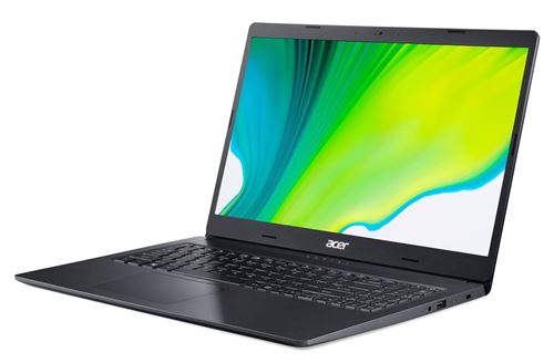 Acer Aspire 3 A315-23-R11P - Ryzen 3 3250U / 2.6 GHz - Win 10 Home 64 bits - 4 GB RAM - 512 GB SSD - 15.6 1920 x 1080 (Full HD) - Radeon Graphics - Wi-Fi 5 - houtskoolzwart - tsb Frans