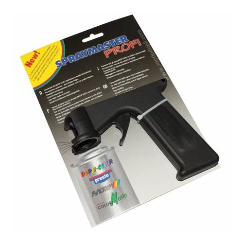 Poignee pistolet de bombe de peinture motip sprayplast