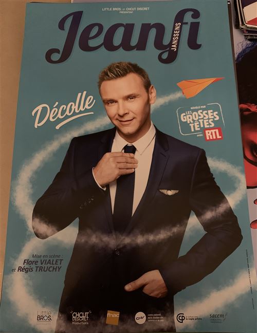 Jeanfi Janssens - Décolle - 40x60cm - Affiche