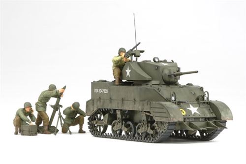 Tamiya Maquette Char : M5a1 Et Figurines - Image 4
