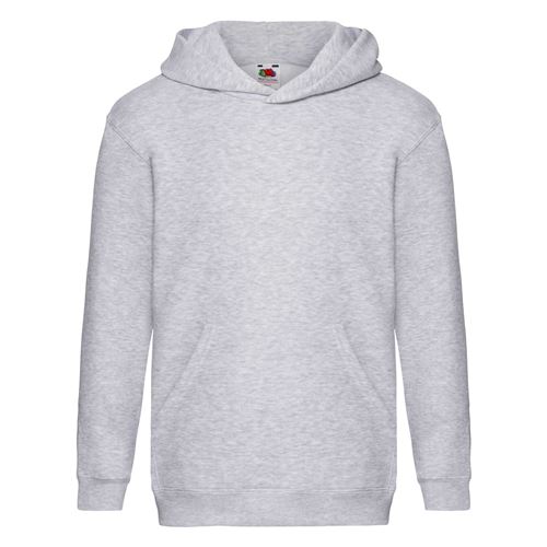 Fruit Of The Loom - Sweatshirt à capuche - Enfant unisexe (9-11 ans) (Gris) - UTRW3303