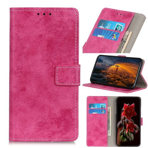 Etui en PU style vintage rose pour votre Apple iPhone 6.1 pouces (2019)