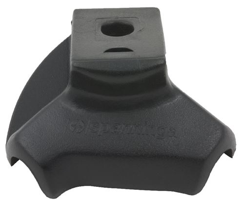 Spanninga EASY norme auvent 30 MM PLASTIQUE NOIR