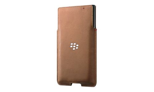 BlackBerry Leather Pocket - housse pour téléphone portable