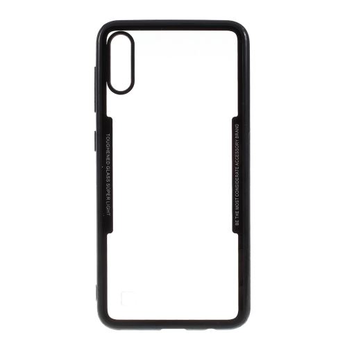 Coque en silicone cadre hybride noir pour votre Samsung Galaxy M10