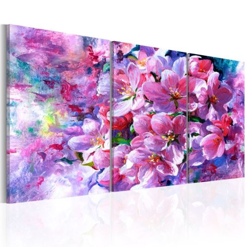 Tableau - Lilac Flowers .Taille : 60x30