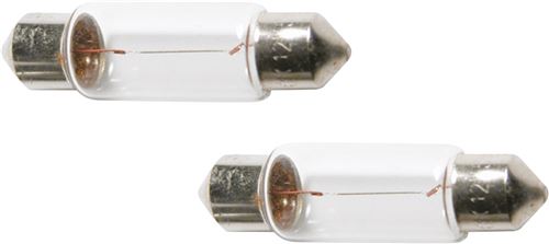 Carpoint feux de voiture C5W 38 mm 12 Volt 5 Watt 2 pièces