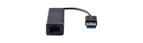 Dell - Adaptateur réseau - USB 3.0 - Gigabit Ethernet x 1 - pour Dell 35XX, 75XX, 77XX; Inspiron 7306 2-in-1; Latitude 9420; Vostro 15 7510, 53XX, 7500