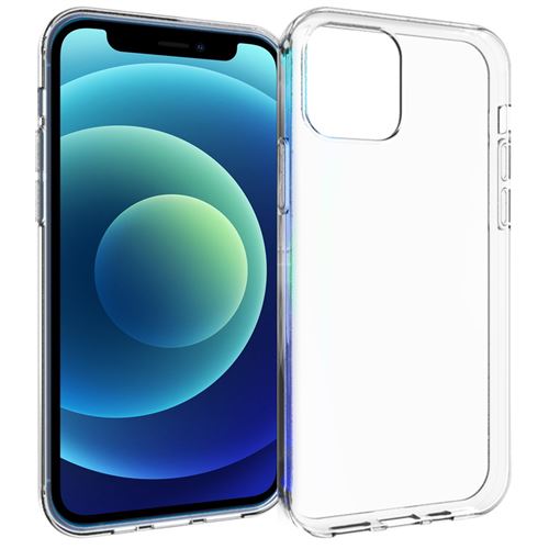 Accezz Protect Series Clear - Coque de protection pour téléphone portable - silicone - transparent - pour Apple iPhone 12 mini