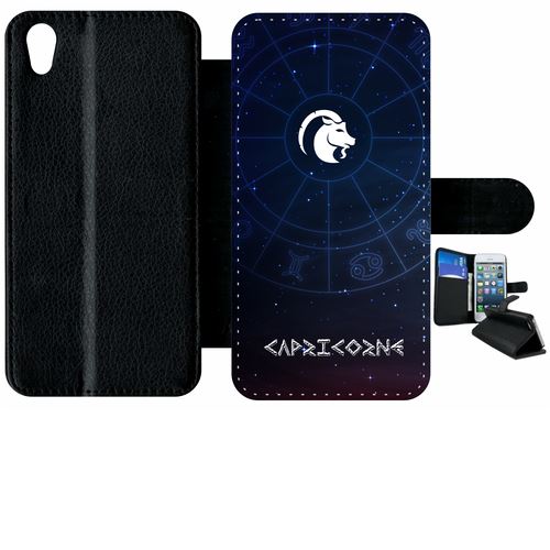 Etui À Rabat Sony Xperia X Performance (xp) Signe Astrologique Capricorne