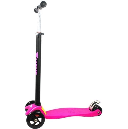 Move Tri-Scoot step Fille Frein à pied Rose