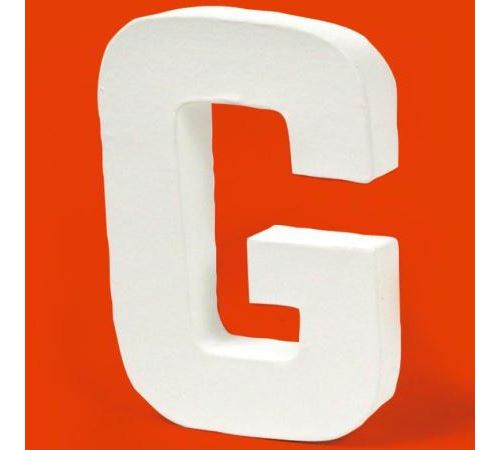 Lettre en carton G