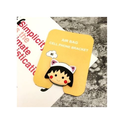 Support de téléphone mignon de bande dessinée universelle Boules de cerises