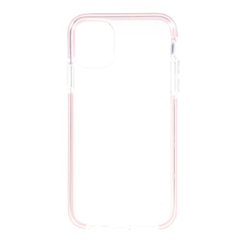 Coque en TPU bicolore anti-chute rose clair pour votre Apple iPhone XS Max (2019) 6.5 pouces