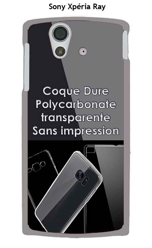 Onozo - Coque Sony Xpéria Ray ST18i Transparente (coque dure)