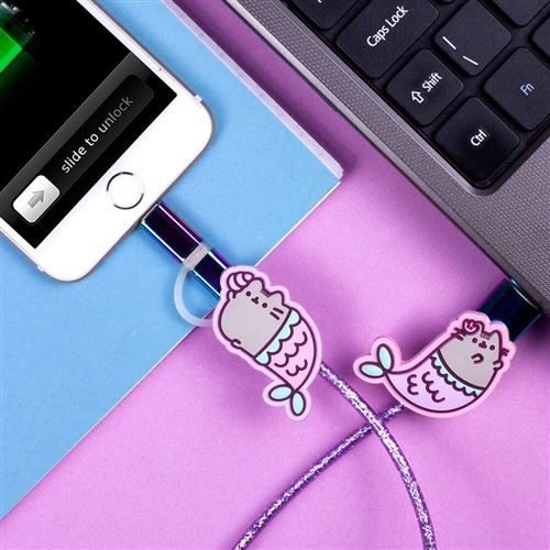 Câble de charge USB Pusheen Mermaid