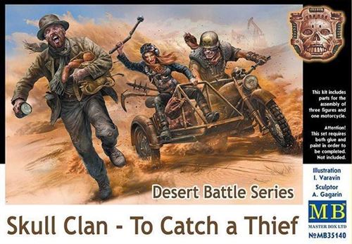 Desert Battle Series,skull Clan-to Catch A Thief- 1:35e - Master Box Ltd.