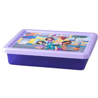 Lego Boite De Rangement Avec Couvercle Lego Friends Violet 8