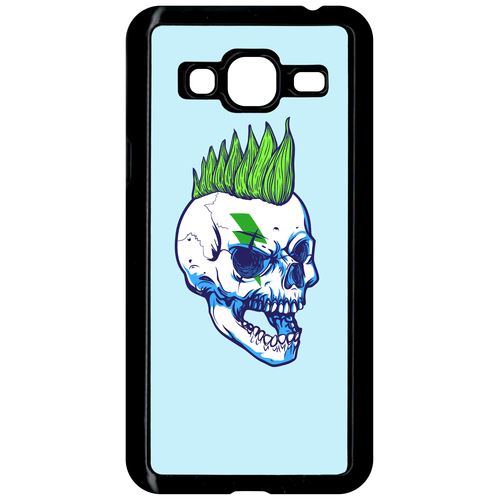 Coque Samsung Galaxy J3 Motard Crane Vert