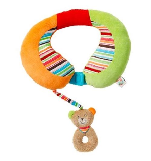 Fehn coussin appui-tête ours 24 cm