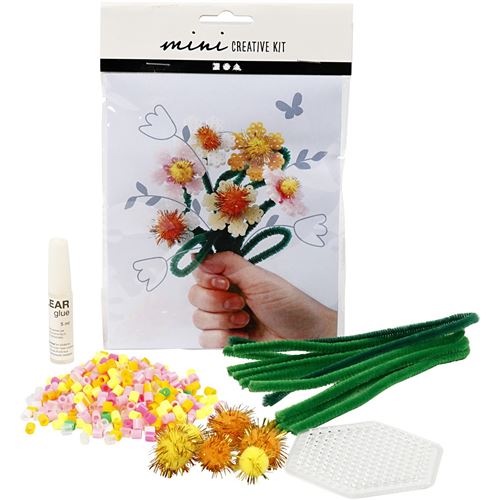 Creotime mini set artisanal de fleurs