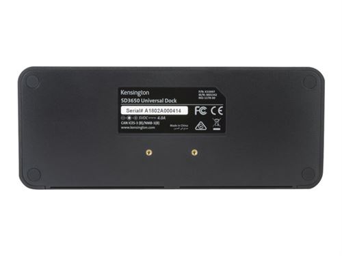 Kensington SD3650 Universal - station d'accueil