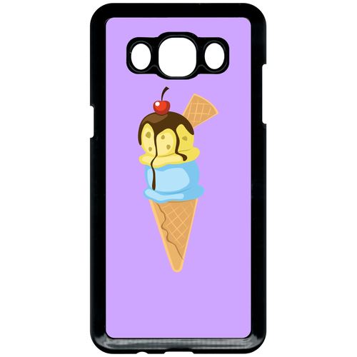 Coque Samsung Galaxy J5 (2016) Glace Cornet Violet