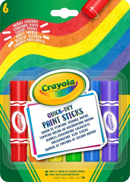 Crayola bâtons de peinture 6 pièces
