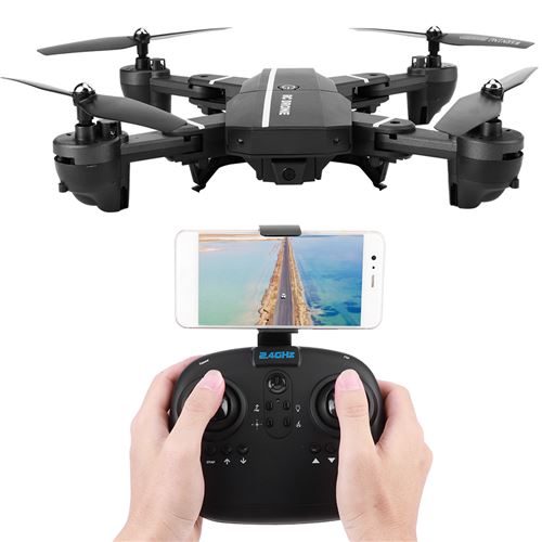 Drone de photographie aérienne quadrirotor pliable 0.3MP caméra 100m télécommande