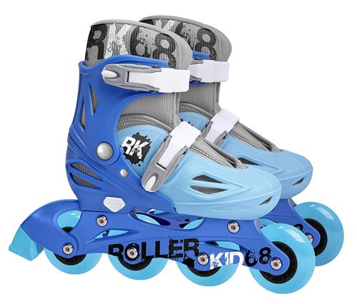 Stamp patins à roues alignées garçons bleu
