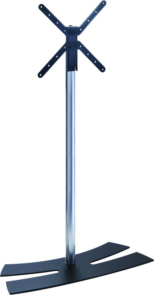 Erard Noir Lux-Up 1400 L - Pied Pour Flat Panel - Acier - Taille D'écran : 30"-52" - Posé Sur Le Sol - Image 1