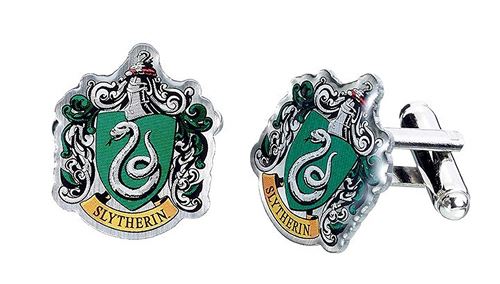 Harry Potter Slytherin Crest Boutons de Manchette