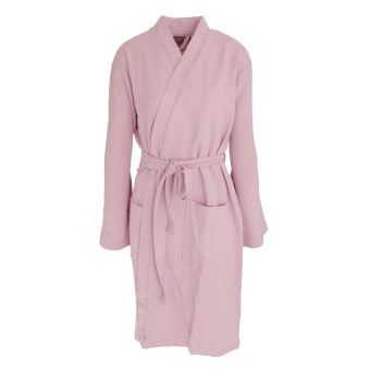 Foxbury Robe De Chambre En Coton Femme L Lavande Utn1050